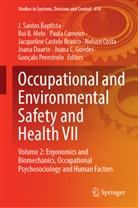 Rui B Melo, J. Santos Baptista, Paula Carneiro, Paula Carneiro et al, Jacqueline Castelo Branco, Nelson Costa... - Occupational and Environmental Safety and Health VII