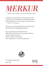 Christian Demand, Ekkehard Knörer - MERKUR 8/2025, Jg.79
