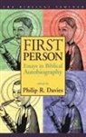 Philip R. Davies, Philip R. Davies - First Person