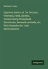 Matthew Cooke - Injurious Insects of the Orchard, Vineyard, Field, Garden, Conservatory, Household, Storehouse, Domestic Animals, etc. With Remedies for their Extermination