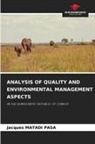 Jacques Matadi Pasa - ANALYSIS OF QUALITY AND ENVIRONMENTAL MANAGEMENT ASPECTS