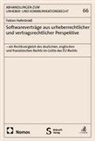 Fabian Hafenbrädl - Softwareverträge aus urheberrechtlicher und vertragsrechtlicher Perspektive