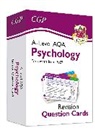 CGP Books, CGP Books - New A-Level Psychology AQA Revision Question Cards (For exams from 2027)