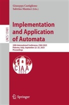 Giuseppa Castiglione, Mantaci, Sabrina Mantaci - Implementation and Application of Automata