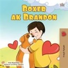 Kidkiddos Books, Inna Nusinsky - Boxer and Brandon (Haitian Creole Children's Book)