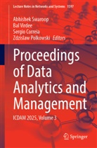 Sergio Correia, Sergio Correia et al, Zdzislaw Polkowski, Abhishek Swaroop, Bal Virdee - Proceedings of Data Analytics and Management