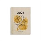 Troschkin Kristina, Troschkin Kristina - matabooks - A6 Kalender Samaya 2026 Farbe: Yellow (DE/EN)