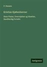 P. Hansen - Kristian Kjøbenhavner