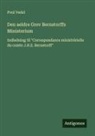 Poul Vedel - Den aeldre Grev Bernstorffs Ministerium