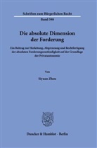 Siyuan Zhou - Die absolute Dimension der Forderung