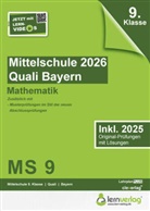 lern de Bildungsgesellschaft mbH, lern.de Bildungsgesellschaft mbH - Original-Prüfungen Mittelschule Bayern 2026 Quali Mathematik