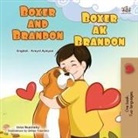 Kidkiddos Books, Inna Nusinsky - Boxer and Brandon (English Haitian Creole Bilingual Children's Book)