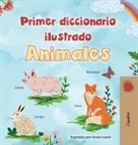 Kidkiddos Books - First Picture Dictionary - Animals (Spanish Children's Book)