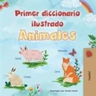 Kidkiddos Books - First Picture Dictionary - Animals (Spanish Children's Book)