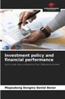 Mepoubong Dongmo Daniel Benor - Investment policy and financial performance