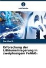 Saritha D, Saritha D. - Erforschung der Lithiumeinlagerung in zweiphasigem FeNbO