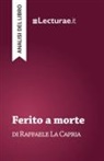 Tommaso Rossi, Tommaso Rossi - Ferito a morte - Raffaele La Capria (analisi del libro)