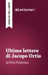 Tommaso Rossi, Tommaso Rossi - Ultime lettere di Jacopo Ortis - Ugo Foscolo (analisi del libro)