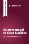 Tommaso Rossi, Tommaso Rossi - Sei personaggi in cerca d'autore - Luigi Pirandello (analisi del libro)