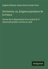 Gaston Bruno Paulin Paris, Eugène Rolland - Devinettes, ou, Enigmes populaires de la France