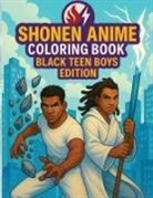 N. D. Jones - Shonen Anime Coloring Book
