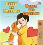 Kidkiddos Books, Inna Nusinsky - Boxer and Brandon (Haitian Creole English Bilingual Children's Book)