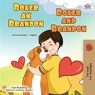 Kidkiddos Books, Inna Nusinsky - Boxer and Brandon (Haitian Creole English Bilingual Children's Book)