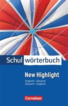 Cornelsen Schulw&ouml;rterbuch - New Highlight