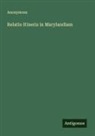 Anonymous - Relatio Itineris in Marylandiam