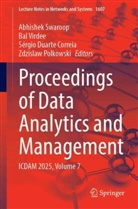 Sérgio Duarte Correia, Sérgio Duarte Correia et al, Zdzislaw Polkowski, Abhishek Swaroop, Bal Virdee - Proceedings of Data Analytics and Management