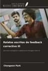 Chongwon Park - Relatos escritos de feedback correctivo III