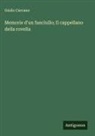 Giulio Carcano - Memorie d'un fanciullo; Il cappellano della rovella