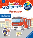 Oliver Kockmann - Wieso? Weshalb? Warum? junior Stickerheft - Feuerwehr