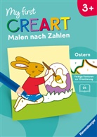 Katrin Merle, Angelika Penner - CreArt Malen nach Zahlen ab 3: Ostern