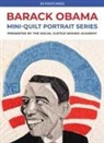 The Social Justice Sewing Academy, The Social Justice Sewing Academy - Barack Obama Mini-Quilt Portrait Series: 30 Postcards Presented by the Social Justice Sewing Academy