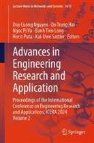 Do Trung Hai, Banh Tien Long, Duy Cuong Nguyen, Ngoc Pi Vu et al, Horst Puta, Kai-Uwe Sattler... - Advances in Engineering Research and Application