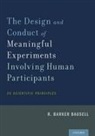 Ph.d. Barker, R. Bausell, R. Barker Bausell - DESIGN AND CONDUCT OF MEANINGFUL E