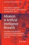 Ireneusz Czarnowski, Ireneusz Czarnowski et al, Rafal Doroz, Rafał Doroz, Janusz Kacprzyk, Jacek Mańdziuk... - Advances in Artificial Intelligence Research