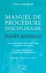 Cheik Atab Badji - Manuel de procédure disciplinaire