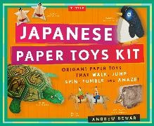 Andrew Dewar, Dewar Andrew, Kostya Vints, Vints Kostya - Japanese Paper Toys Kit Origami Paper Toys That Walk, Jump, Spin, Tumble and Amaze!