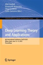 Oleg Gusikhin, Oleg Gusikhin et al, Allel Hadjali, Emanuele Maiorana, Carlo Sansone - Deep Learning Theory and Applications