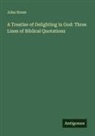John Howe - A Treatise of Delighting in God: Three Lines of Biblical Quotations