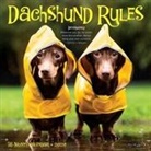 Willow Creek Press - Dachshund Rules 2026 7 X 7 Mini Wall Calendar