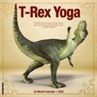 Willow Creek Press - T-Rex Yoga 2026 12 X 12 Wall Calendar
