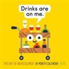 The Art of David Olenick 2026 7 X 7 Mini Wall Calendar