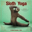 Willow Creek Press - Sloth Yoga 2026 12 X 12 Wall Calendar