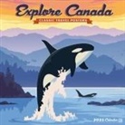 Explore Canada (Adg) 2026 12 X 12 Wall Calendar