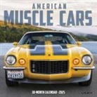 Willow Creek Press - American Muscle Cars 2026 7 X 7 Mini Wall Calendar