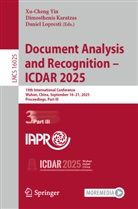 Dimosthenis Karatzas, Daniel Lopresti, Xu-Cheng Yin - Document Analysis and Recognition - ICDAR 2025