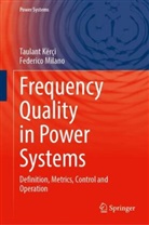 Taulant Kërçi, Federico Milano - Frequency Quality in Power Systems